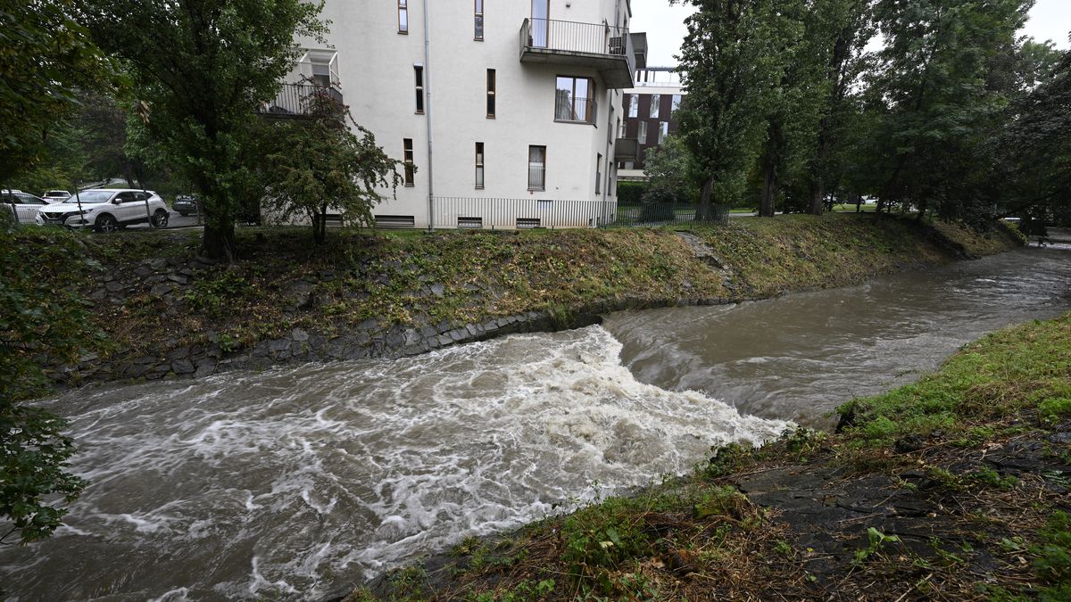 Několik toků v Česku vystoupalo na povodňové stupně